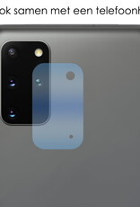 NoXx Screenprotector Geschikt voor Samsung S20 Plus Camera Screenprotector Gehard Glas - Screenprotector Geschikt voor Samsung Galaxy S20 Plus Screenprotector Camera Tempered Glass - 2x