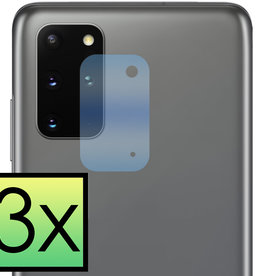 NoXx Samsung Galaxy S20 Plus Camera Screenprotector - 3 PACK