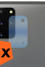 Nomfy Screenprotector Geschikt voor Samsung S20 Plus Camera Screen Protector Beschermglas - Screenprotector Geschikt voor Samsung Galaxy S20 Plus Camera Screenprotector Tempered Glass - 3 PACK