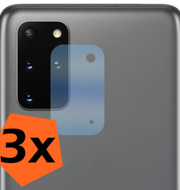 Nomfy Samsung Galaxy S20 Plus Camera Screenprotector - 3 PACK