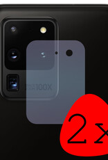 BASEY. Screenprotector Geschikt voor Samsung S20 Ultra Camera Screenprotector Tempered Glass Beschermglas Camera - Screenprotector Geschikt voor Samsung Galaxy S20 Ultra Camera Screen Protector - 2 Stuks