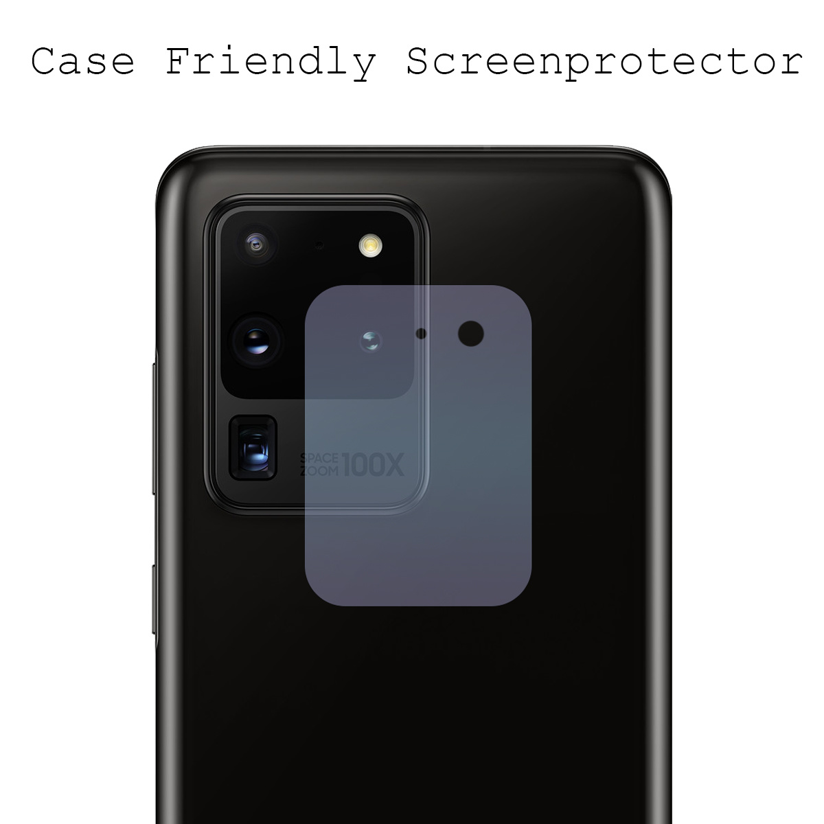 BASEY. Screenprotector Geschikt voor Samsung S20 Ultra Camera Screenprotector Tempered Glass Beschermglas Camera - Screenprotector Geschikt voor Samsung Galaxy S20 Ultra Camera Screen Protector - 2 Stuks