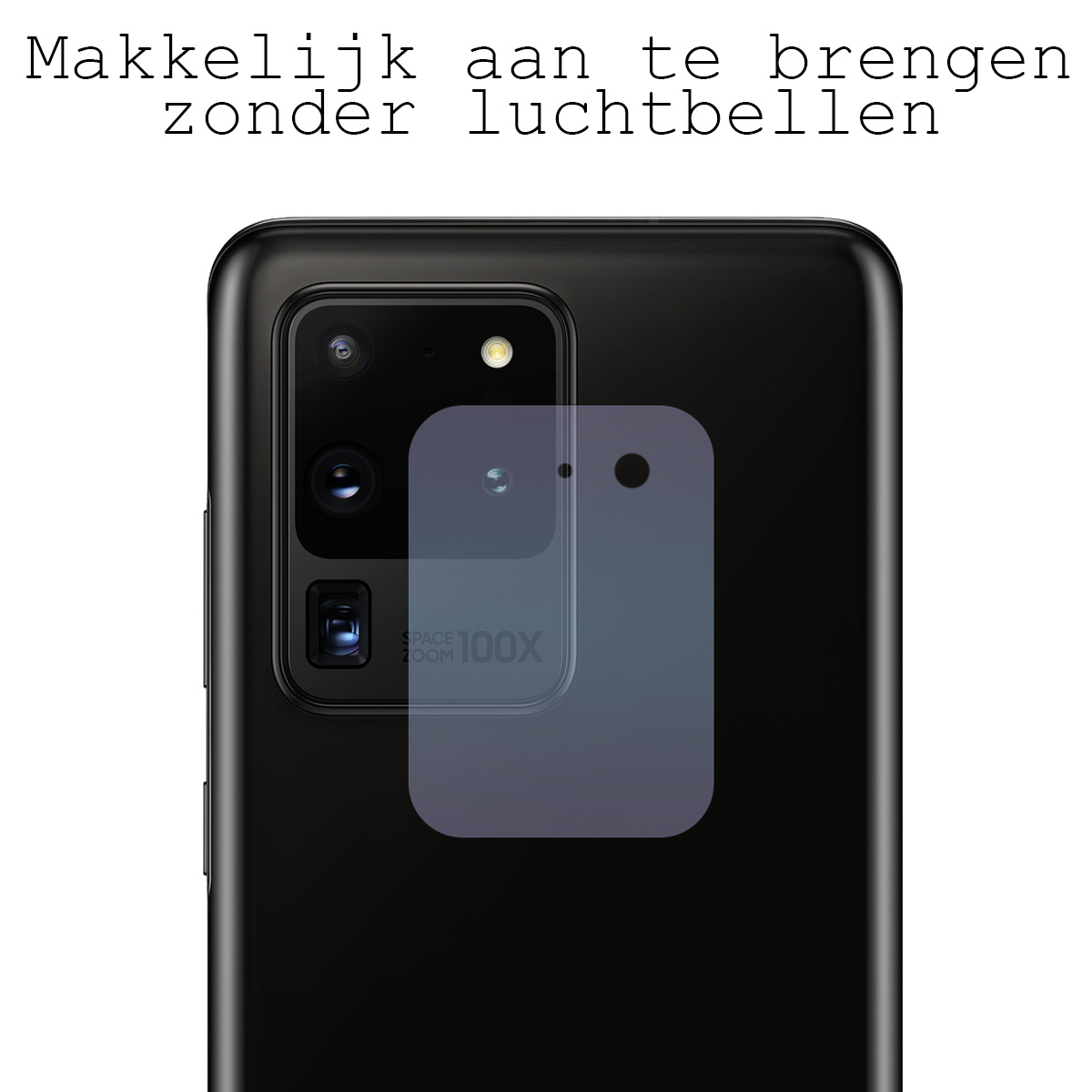 BASEY. Screenprotector Geschikt voor Samsung S20 Ultra Camera Screenprotector Tempered Glass Beschermglas Camera - Screenprotector Geschikt voor Samsung Galaxy S20 Ultra Camera Screen Protector - 3 Stuks