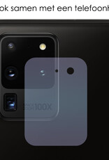 NoXx Screenprotector Geschikt voor Samsung S20 Ultra Camera Screenprotector Gehard Glas - Screenprotector Geschikt voor Samsung Galaxy S20 Ultra Screenprotector Camera Tempered Glass