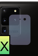 NoXx Screenprotector Geschikt voor Samsung S20 Ultra Camera Screenprotector Gehard Glas - Screenprotector Geschikt voor Samsung Galaxy S20 Ultra Screenprotector Camera Tempered Glass - 2x