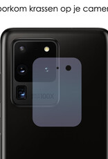 NoXx Samsung Galaxy S20 Ultra Camera Screenprotector Glas - Samsung S20 Ultra Camera Protector Camera Screenprotector - 3x