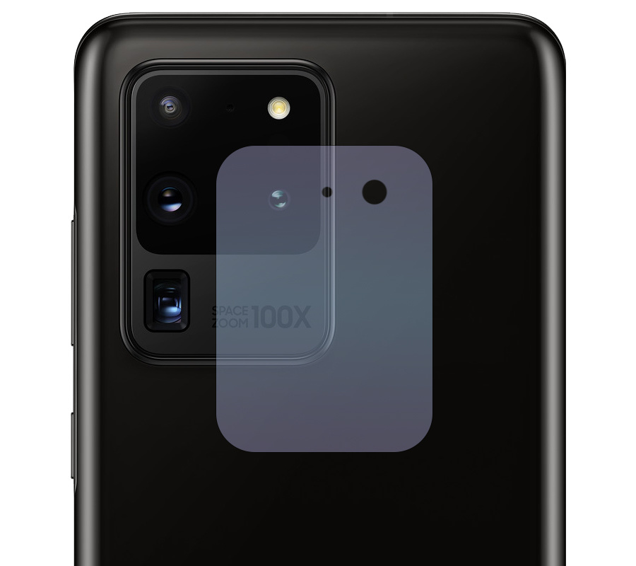 Nomfy Screenprotector Geschikt voor Samsung S20 Ultra Camera Screen Protector Beschermglas - Screenprotector Geschikt voor Samsung Galaxy S20 Ultra Camera Screenprotector Tempered Glass