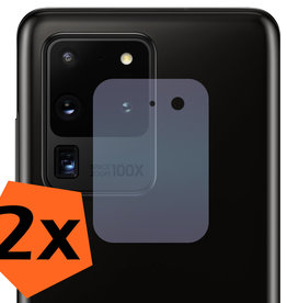 Nomfy Nomfy Samsung Galaxy S20 Ultra Camera Screenprotector - 2 PACK
