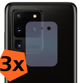 Nomfy Nomfy Samsung Galaxy S20 Ultra Camera Screenprotector - 3 PACK