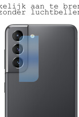 BASEY. Screenprotector Geschikt voor Samsung S21 Camera Screenprotector Tempered Glass Beschermglas Camera - Screenprotector Geschikt voor Samsung Galaxy S21 Camera Screen Protector