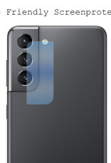 BASEY. Screenprotector Geschikt voor Samsung S21 Camera Screenprotector Tempered Glass Beschermglas Camera - Screenprotector Geschikt voor Samsung Galaxy S21 Camera Screen Protector - 3 Stuks