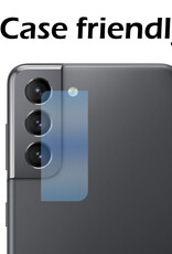 Nomfy Screenprotector Geschikt voor Samsung S21 Camera Screen Protector Beschermglas - Screenprotector Geschikt voor Samsung Galaxy S21 Camera Screenprotector Tempered Glass