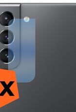 Nomfy Screenprotector Geschikt voor Samsung S21 Camera Screen Protector Beschermglas - Screenprotector Geschikt voor Samsung Galaxy S21 Camera Screenprotector Tempered Glass - 2 PACK