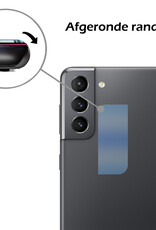 Nomfy Screenprotector Geschikt voor Samsung S21 Camera Screen Protector Beschermglas - Screenprotector Geschikt voor Samsung Galaxy S21 Camera Screenprotector Tempered Glass - 3 PACK
