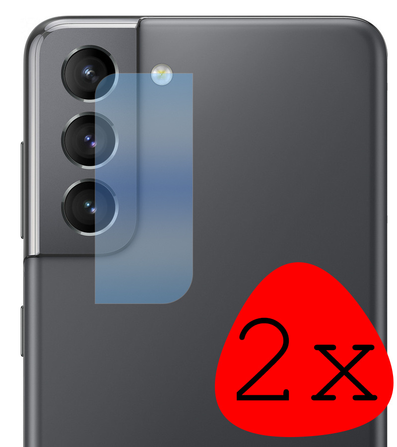 BASEY. Screenprotector Geschikt voor Samsung S21 Plus Camera Screenprotector Tempered Glass Beschermglas Camera - Screenprotector Geschikt voor Samsung Galaxy S21 Plus Camera Screen Protector - 2 Stuks