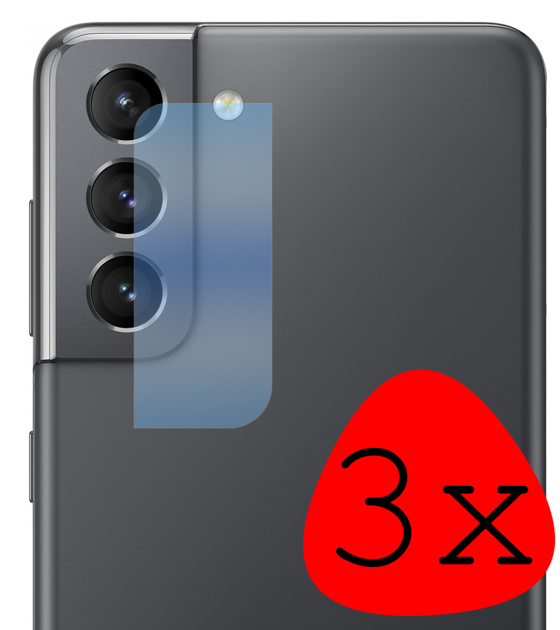 BASEY. Screenprotector Geschikt voor Samsung S21 Plus Camera Screenprotector Tempered Glass Beschermglas Camera - Screenprotector Geschikt voor Samsung Galaxy S21 Plus Camera Screen Protector - 3 Stuks