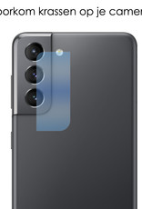 NoXx Screenprotector Geschikt voor Samsung S21 Plus Camera Screenprotector Gehard Glas - Screenprotector Geschikt voor Samsung Galaxy S21 Plus Screenprotector Camera Tempered Glass