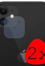 BASEY. Screenprotector Geschikt voor iPhone 11 Camera Screenprotector Tempered Glass Beschermglas Camera - Screenprotector Geschikt voor iPhone 11 Camera Screen Protector - 2 Stuks