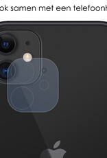NoXx Screenprotector Geschikt voor iPhone 11 Camera Screenprotector Gehard Glas - Screenprotector Geschikt voor iPhone 11 Screenprotector Camera Tempered Glass - 3x