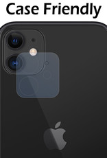 Nomfy Screenprotector Geschikt voor iPhone 11 Camera Screen Protector Beschermglas - Screenprotector Geschikt voor iPhone 11 Camera Screenprotector Tempered Glass - 2 PACK