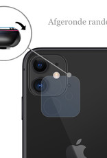 Nomfy Screenprotector Geschikt voor iPhone 11 Camera Screen Protector Beschermglas - Screenprotector Geschikt voor iPhone 11 Camera Screenprotector Tempered Glass - 2 PACK