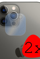 BASEY. Screenprotector Geschikt voor iPhone 11 Pro Camera Screenprotector Tempered Glass Beschermglas Camera - Screenprotector Geschikt voor iPhone 11 Pro Camera Screen Protector - 2 Stuks