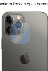 NoXx Geschikt voor iPhone 11 Pro Camera Screenprotector Glas - Geschikt voor iPhone 11 Pro Camera Protector Camera Screenprotector