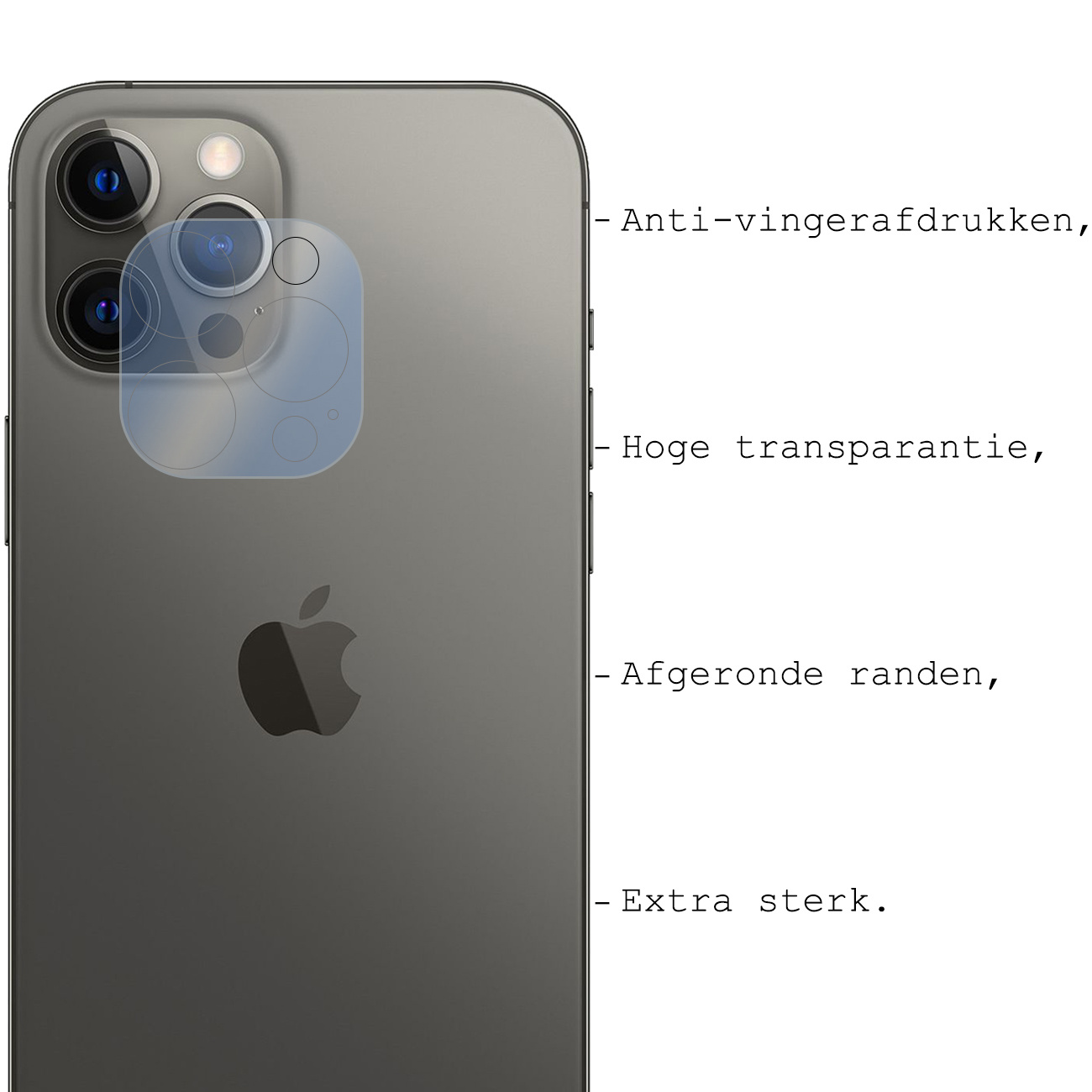 BASEY. Screenprotector Geschikt voor iPhone 11 Pro Max Camera Screenprotector Tempered Glass Beschermglas Camera - Screenprotector Geschikt voor iPhone 11 Pro Max Camera Screen Protector