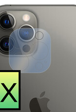 NoXx Screenprotector Geschikt voor iPhone 11 Pro Max Camera Screenprotector Gehard Glas - Screenprotector Geschikt voor iPhone 11 Pro Max Screenprotector Camera Tempered Glass - 3x