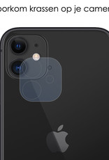 NoXx Screenprotector Geschikt voor iPhone 12 Camera Screenprotector Gehard Glas - Screenprotector Geschikt voor iPhone 12 Screenprotector Camera Tempered Glass - 2x