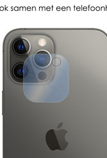 NoXx Screenprotector Geschikt voor iPhone 12 Pro Camera Screenprotector Gehard Glas - Screenprotector Geschikt voor iPhone 12 Pro Screenprotector Camera Tempered Glass - 3x