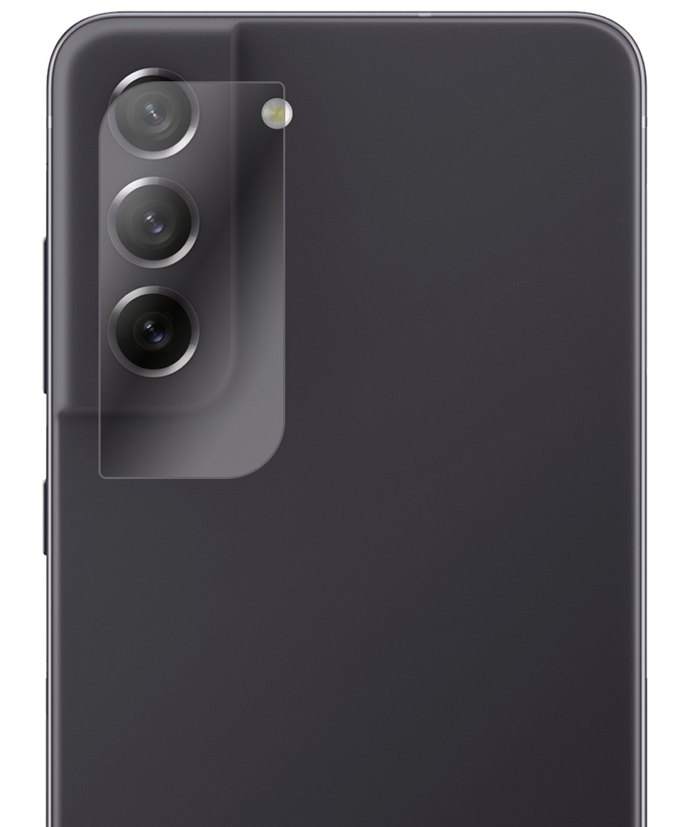 NoXx Screenprotector Geschikt voor Samsung S21 FE Camera Screenprotector Gehard Glas - Screenprotector Geschikt voor Samsung Galaxy S21 FE Screenprotector Camera Tempered Glass