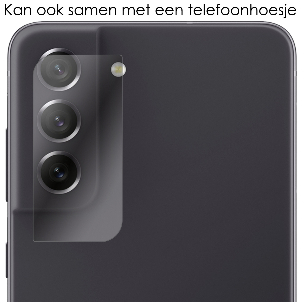 NoXx Screenprotector Geschikt voor Samsung S21 FE Camera Screenprotector Gehard Glas - Screenprotector Geschikt voor Samsung Galaxy S21 FE Screenprotector Camera Tempered Glass