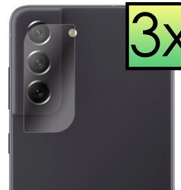 NoXx Samsung Galaxy S21FE Camera Screenprotector - 3 PACK