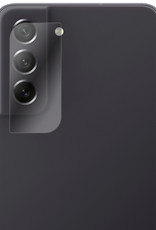 NoXx Screenprotector Geschikt voor Samsung S21 FE Camera Screenprotector Gehard Glas - Screenprotector Geschikt voor Samsung Galaxy S21 FE Screenprotector Camera Tempered Glass - 3x