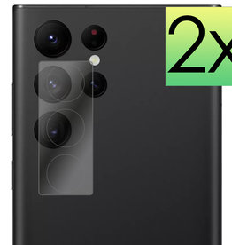 NoXx NoXx Samsung Galaxy S22 Ultra Camera Screenprotector - 2 PACK