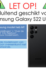 NoXx Screenprotector Geschikt voor Samsung S22 Ultra Camera Screenprotector Gehard Glas - Screenprotector Geschikt voor Samsung Galaxy S22 Ultra Screenprotector Camera Tempered Glass - 2x