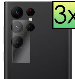 NoXx NoXx Samsung Galaxy S22 Ultra Camera Screenprotector - 3 PACK