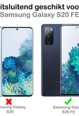 NoXx Screenprotector Geschikt voor Samsung S20 FE Camera Screenprotector Gehard Glas - Screenprotector Geschikt voor Samsung Galaxy S20 FE Screenprotector Camera Tempered Glass