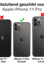 NoXx Geschikt voor iPhone 11 Pro Camera Screenprotector Glas - Geschikt voor iPhone 11 Pro Camera Protector Camera Screenprotector - 3x