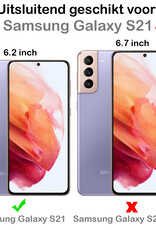 NoXx Screenprotector Geschikt voor Samsung S21 Camera Screenprotector Gehard Glas - Screenprotector Geschikt voor Samsung Galaxy S21 Screenprotector Camera Tempered Glass