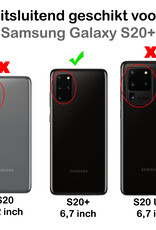 NoXx Screenprotector Geschikt voor Samsung S20 Plus Camera Screenprotector Gehard Glas - Screenprotector Geschikt voor Samsung Galaxy S20 Plus Screenprotector Camera Tempered Glass - 2x