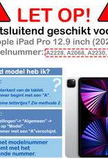 Nomfy Screenprotector Geschikt voor iPad Pro 2020 (12,9 inch) Camera Screen Protector Beschermglas - Screenprotector Geschikt voor iPad Pro 12,9 inch (2020) Camera Screenprotector Tempered Glass