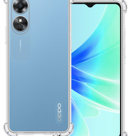 BASEY. OPPO A17 Hoesje Shockproof - Transparant