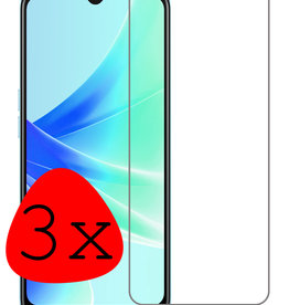 BASEY. BASEY. OPPO A17 Screenprotector Glas - 3 PACK