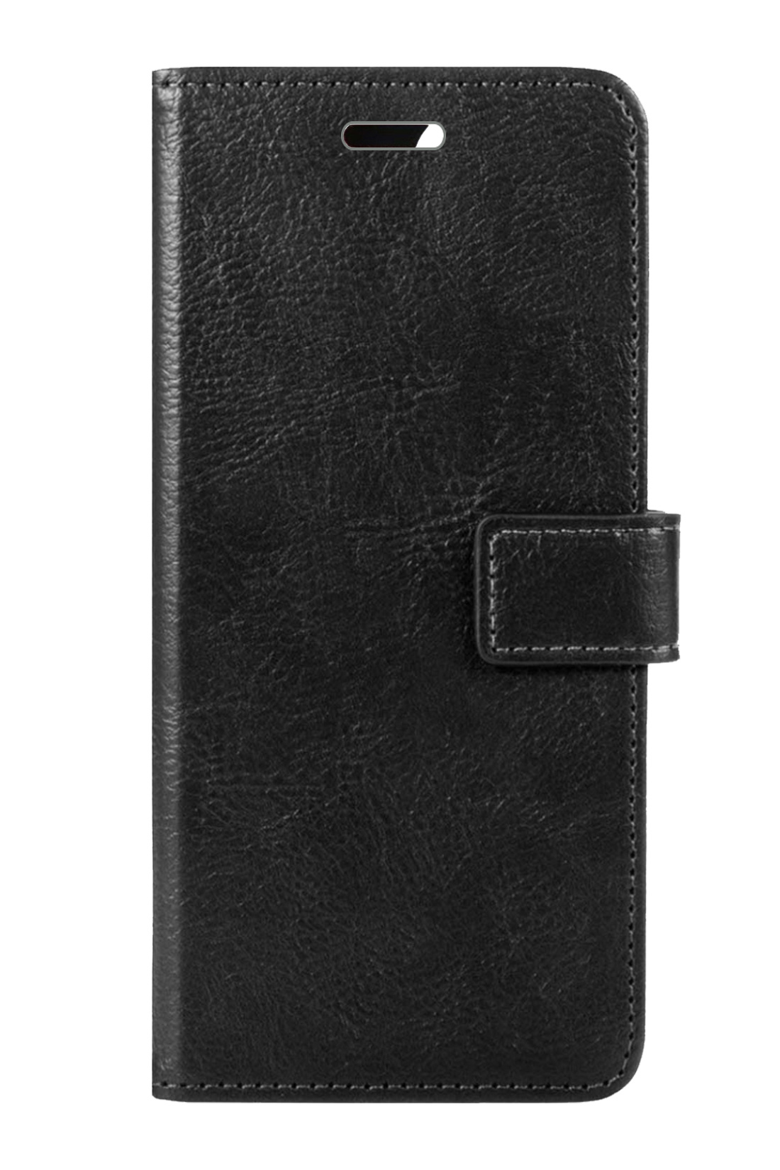 BASEY. Hoes Geschikt voor OPPO A17 Hoesje Bookcase Hoes Flip Case Book Cover - Hoesje Geschikt voor OPPO A17 Hoes Book Case Hoesje - Zwart