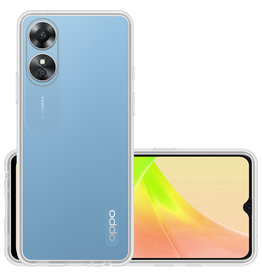 NoXx NoXx OPPO A17 Hoesje Siliconen - Transparant