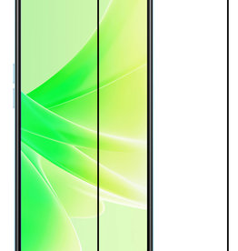 Nomfy Nomfy OPPO A17 Screenprotector Glas Full Cover