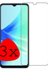 BASEY. Screenprotector Geschikt voor OPPO A57s Screenprotector Tempered Glass - Screenprotector Geschikt voor OPPO A57s Beschermglas Screen Protector Glas - 3 Stuks