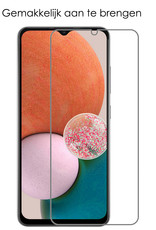 Samsung Galaxy A32 4G Hoesje Transparant Cover Shock Proof Case Hoes Met Kaarthouder Pasjeshouder Met 2x Screenprotector